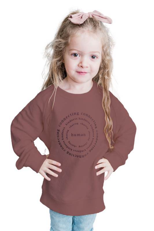 Kids | Mila Crew Neck Sweatshirt | Human | Fiesta