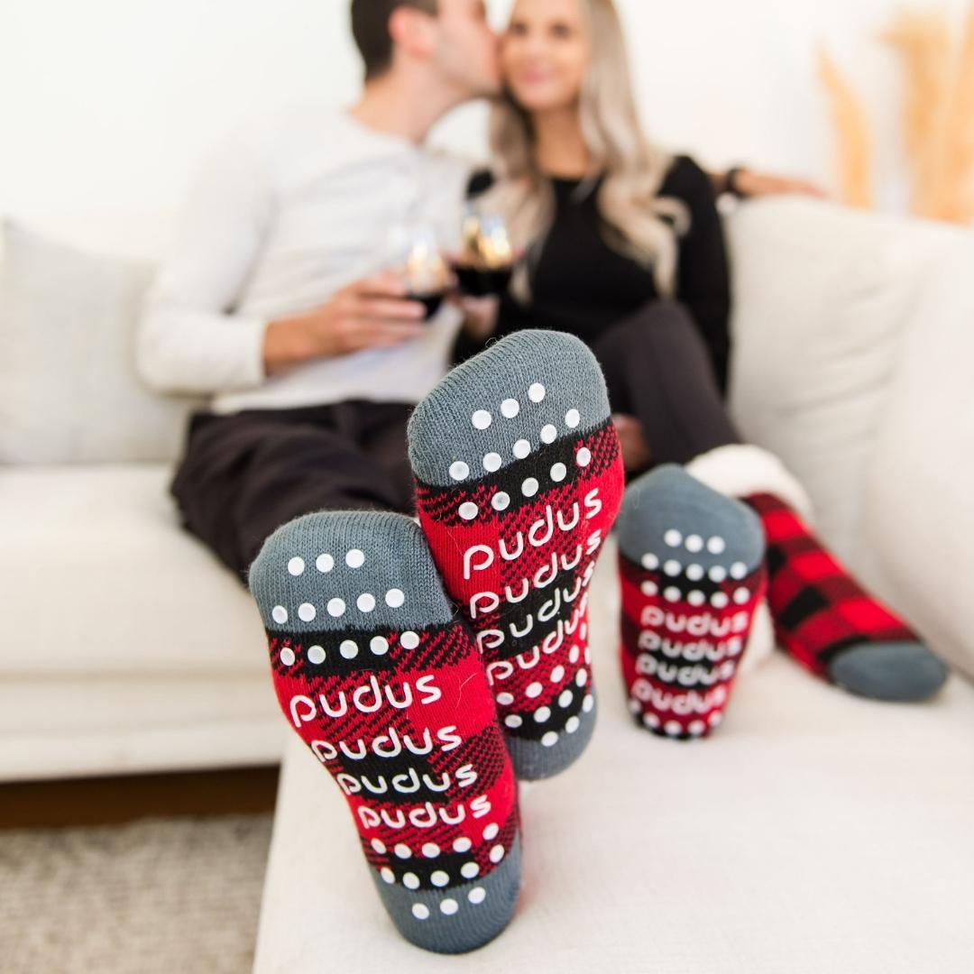 Gift Box - Cozy Couple | Lumberjack Red