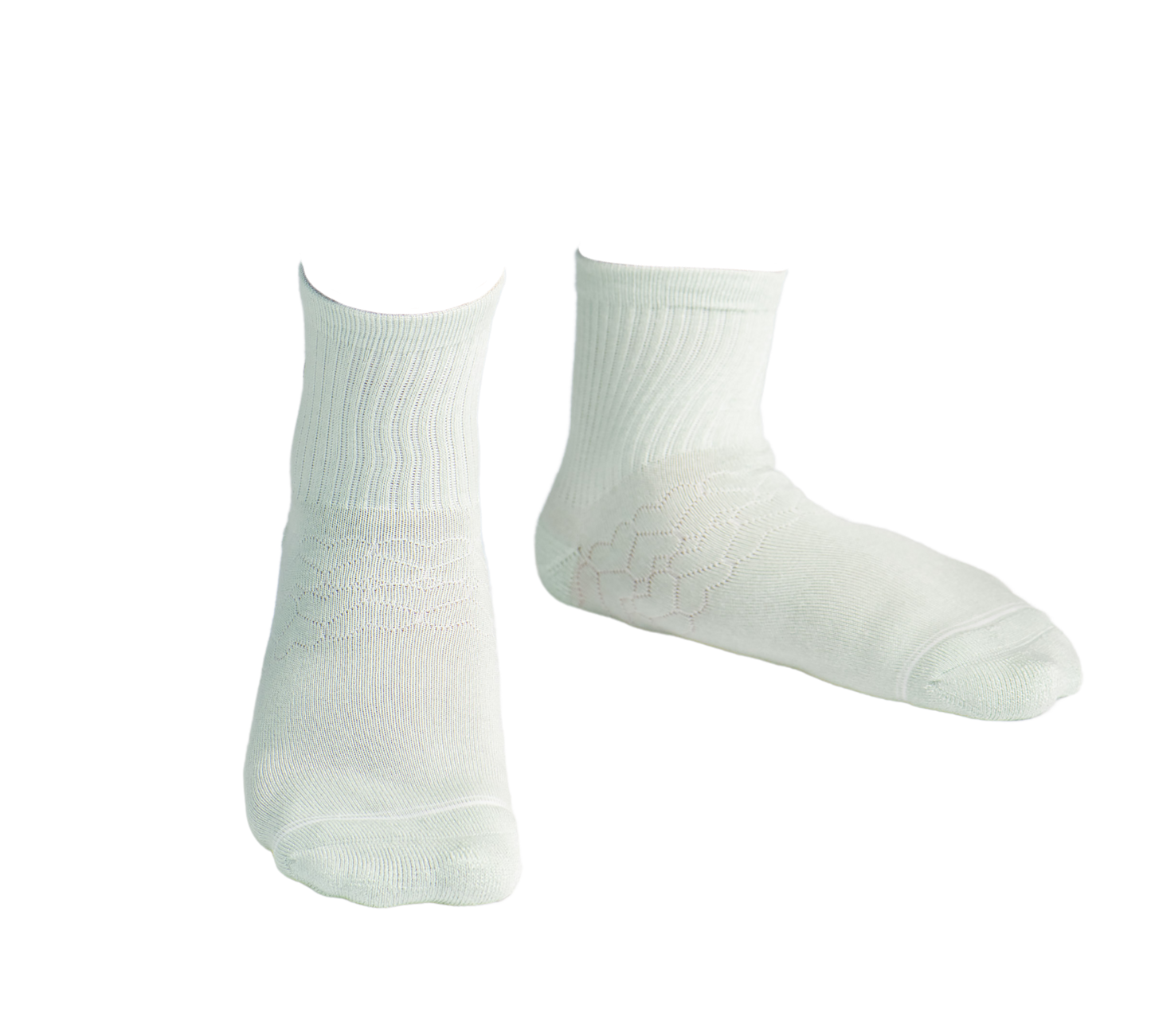 Bamboo Socks | Uptown Quarter Crew |Dew Drop