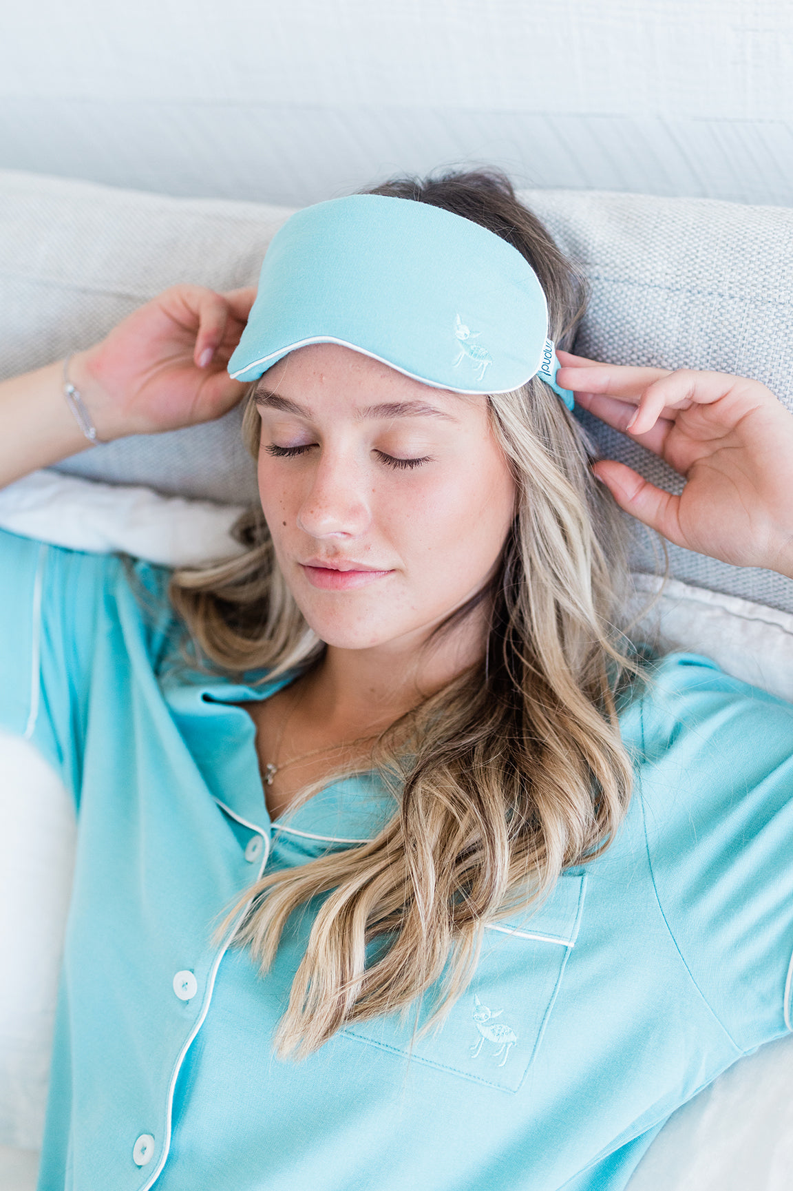 Jessie Eye Mask | Tonal Pudu | Tidepool