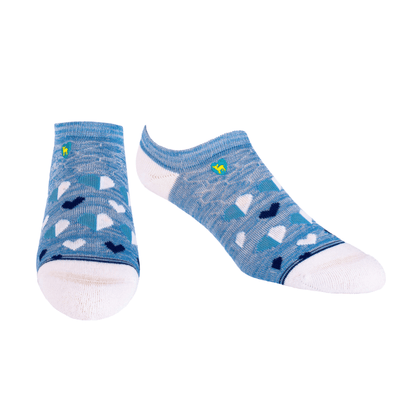 Bamboo Socks | Everyday Ankle | My Heart Is Blue