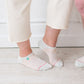Bamboo Socks | Everyday Ankle | A Line In The Sand Peach