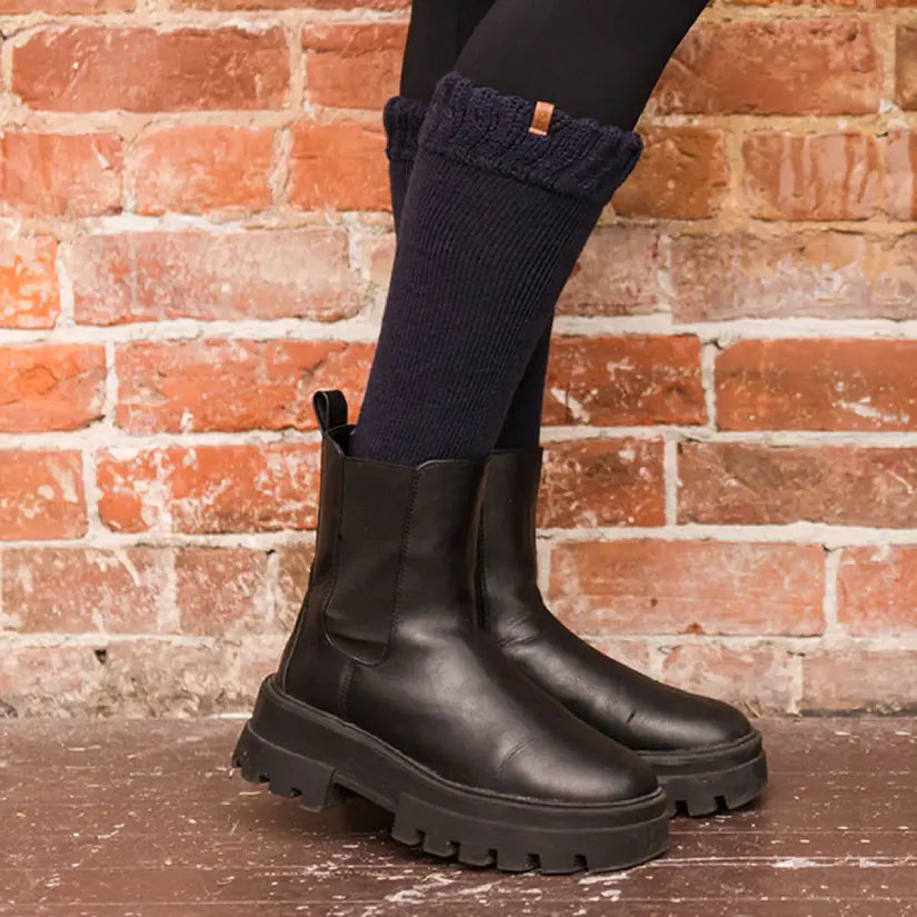 Blue Boot Socks - Adult Tall
