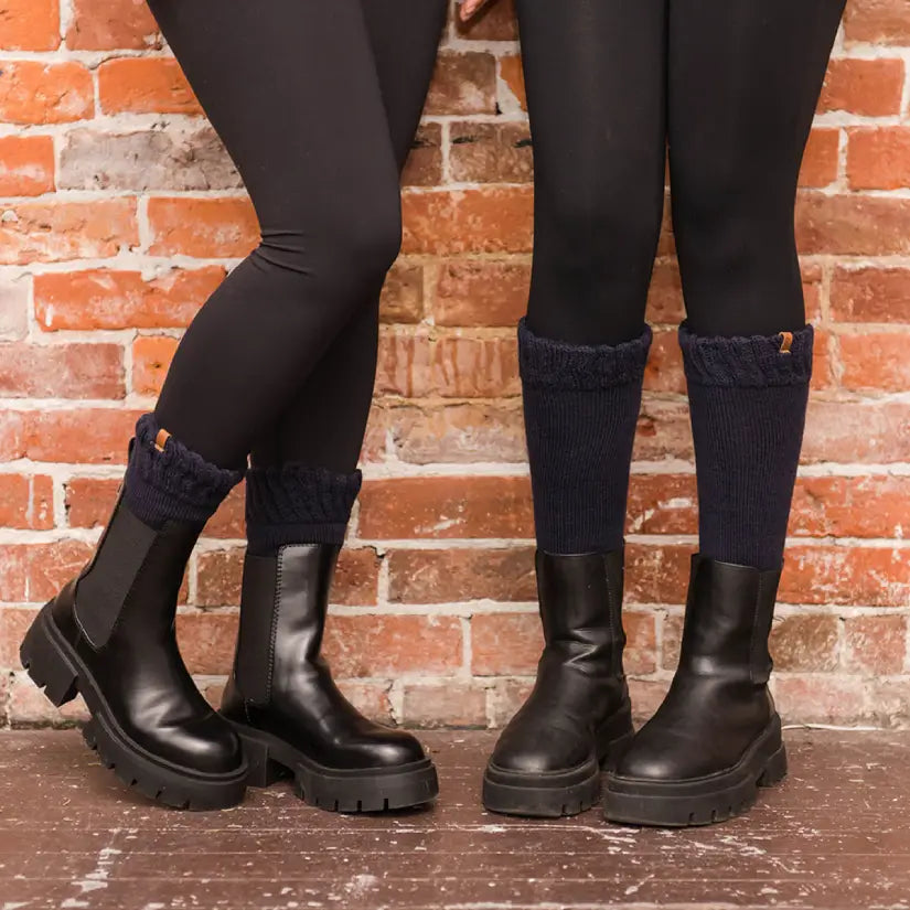 Blue Boot Socks - Adult Tall