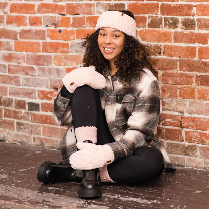 Pink Boot Socks - Adult Short