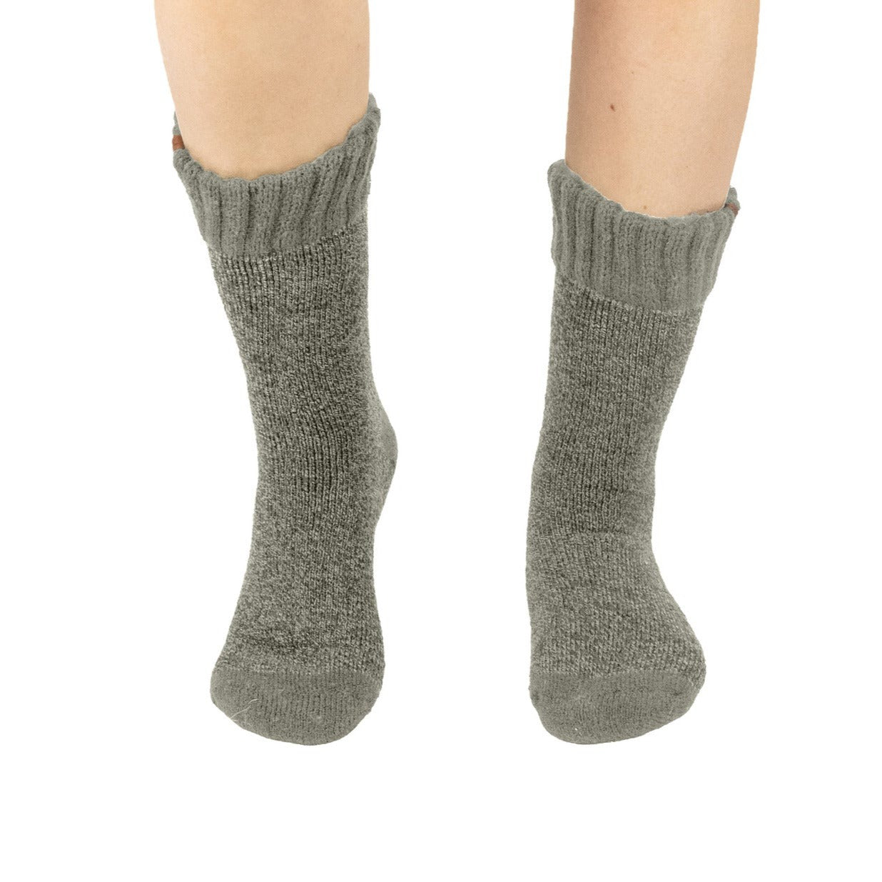 Sage Mist Recycled Boot Socks - Adult Short