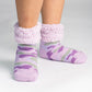 Classic Slipper Socks | Camo Lavender