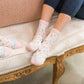 Cushioned Socks | Comfy Quarter Crew | Catarina Pink