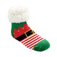 Christmas Elf - Kids & Toddler Recycled Slipper Socks