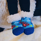 Toddler Classic Slipper Socks | Crab Blue