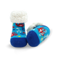 Toddler Classic Slipper Socks | Crab Blue