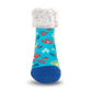 Kids Classic Slipper Socks | Crab Blue
