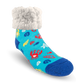 Kids Classic Slipper Socks | Crab Blue