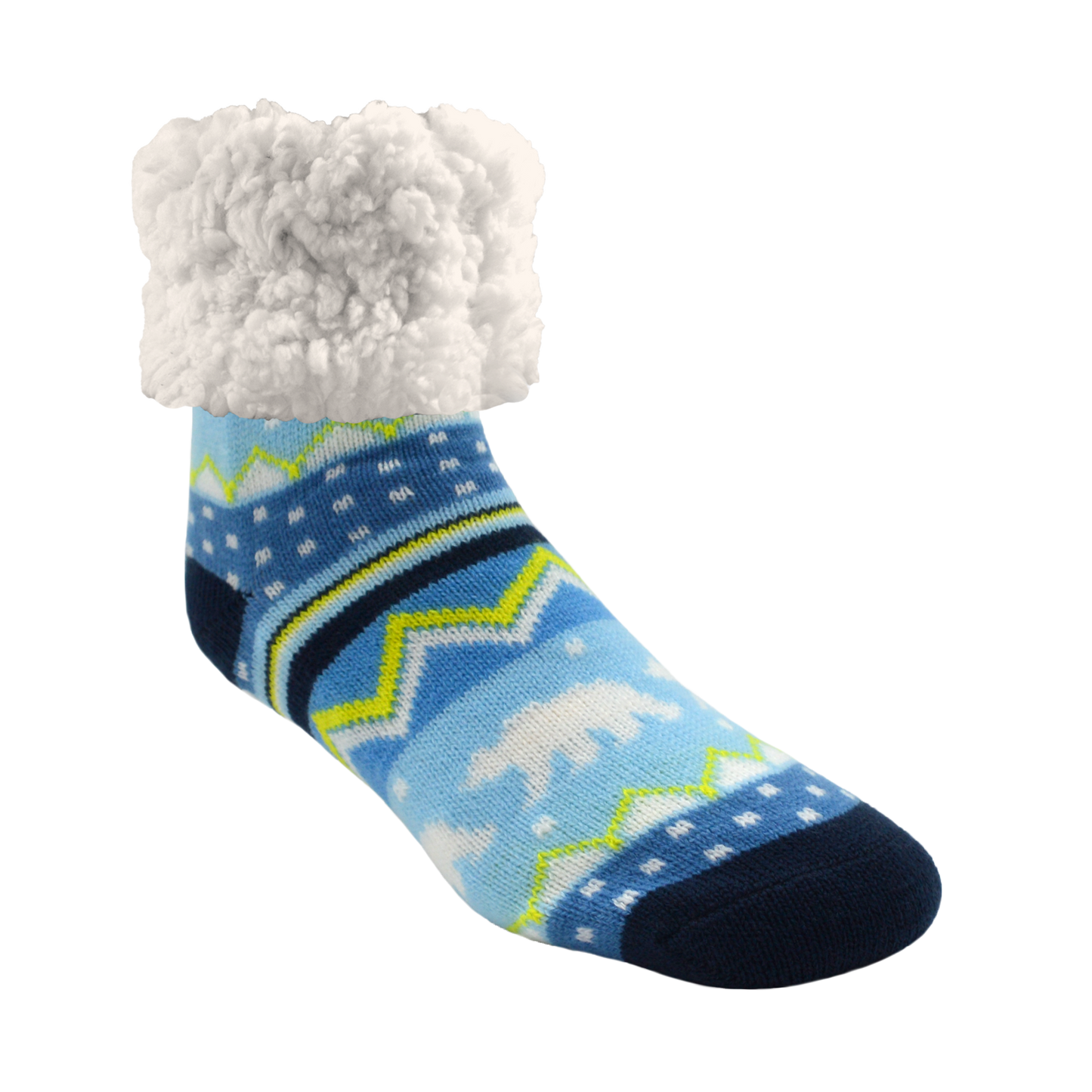 Classic Slipper Socks | Snowy Polar Bear