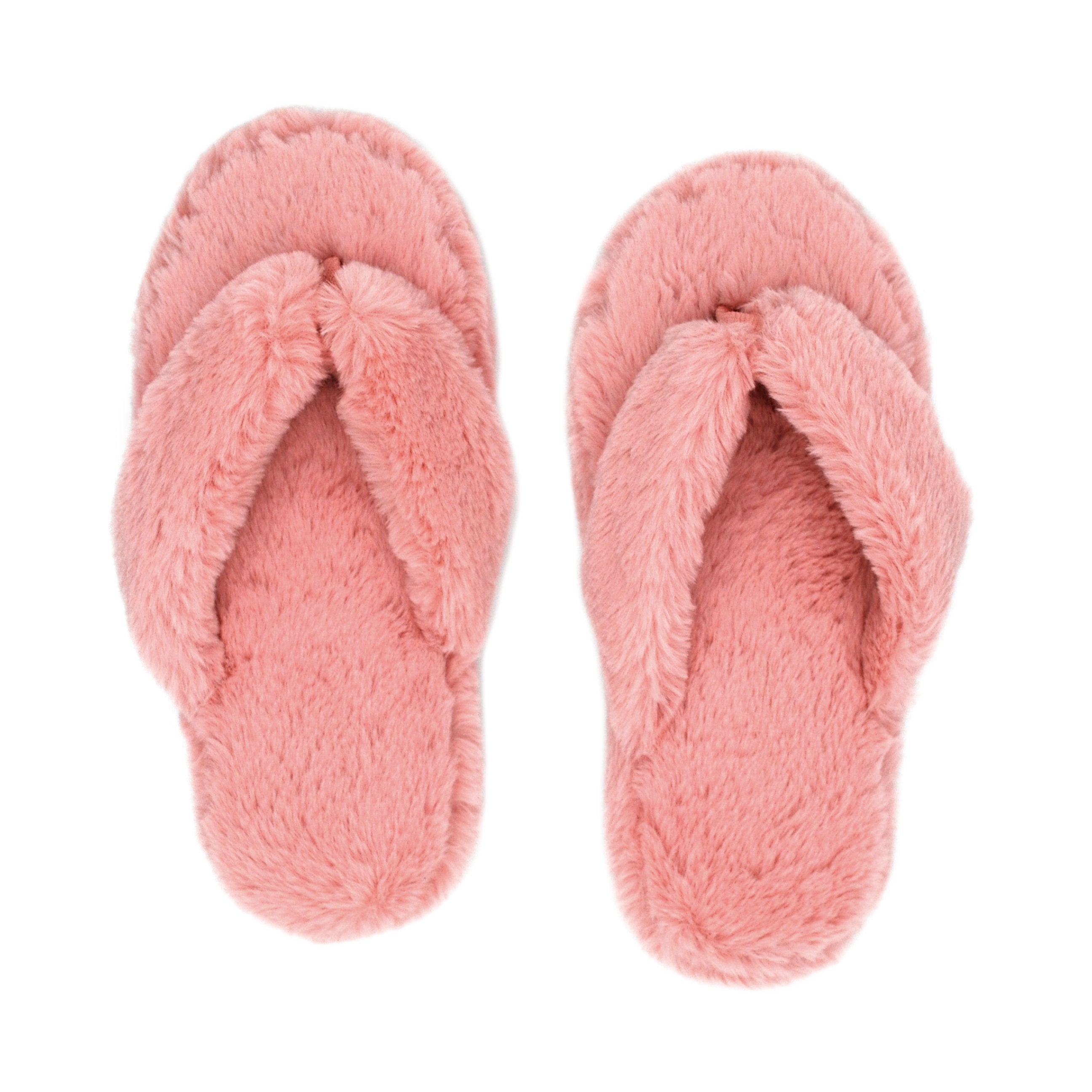 Women's Fiona Australian Sheepskin Scuff Sandal Slippers with Fox Fur Trim  | Overland