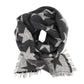 Blanket Scarf Stars Grey - Women's Warm Blanket Scarf, Fall & Winter Oversized Shawl Wrap PashminaPudus Women's Warm Blanket Scarf, Fall & Winter Oversized Wrap & Travel Shawl