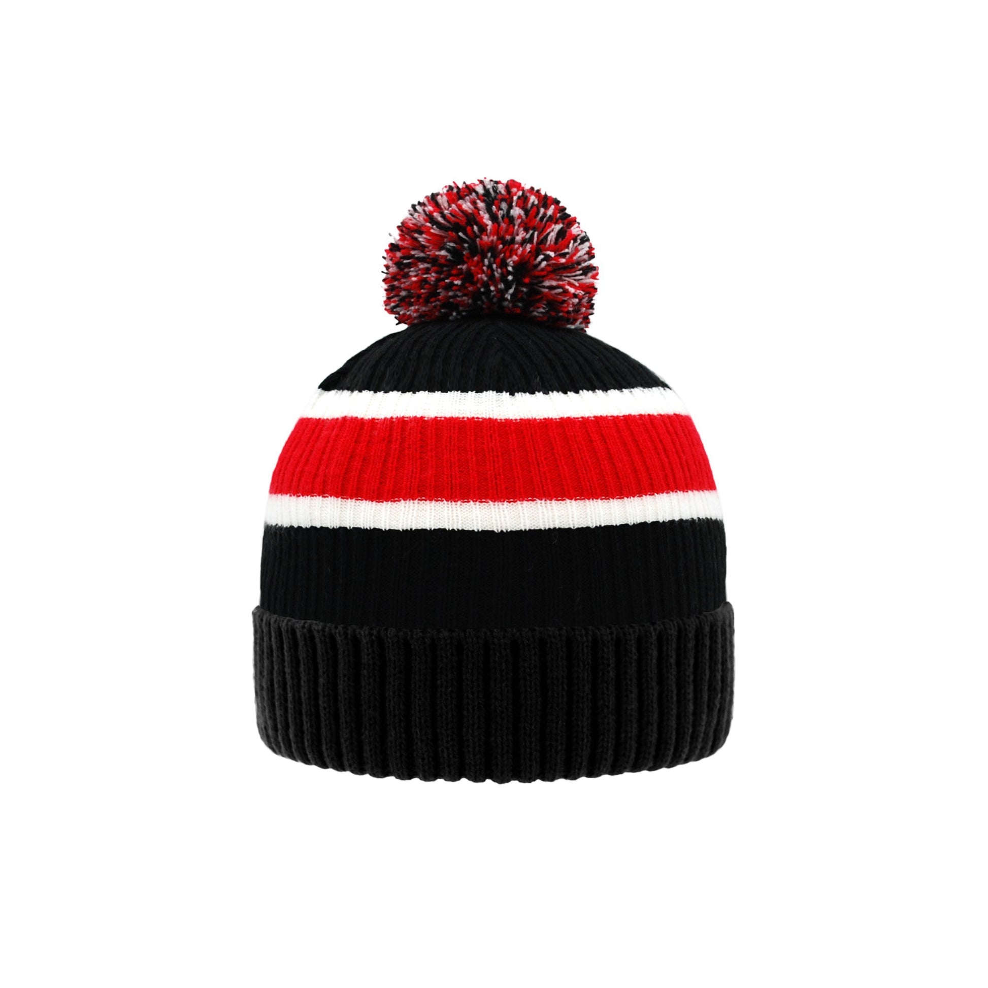 Beanie Winter Hat Stripe Black – Pudus™ Lifestyle
