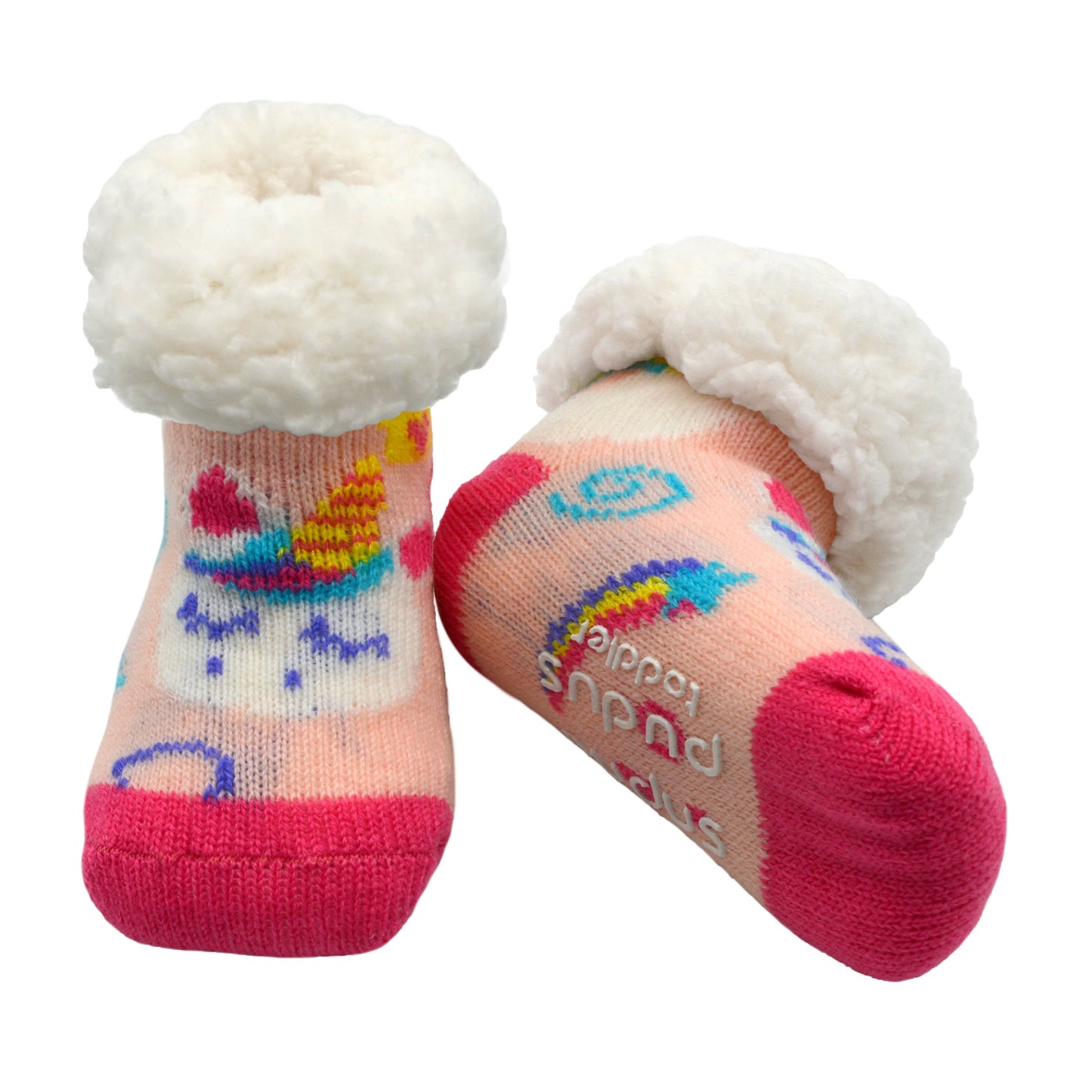 Toddler Classic Slipper Socks | Unicorn Pink – Pudus™ Lifestyle Co.