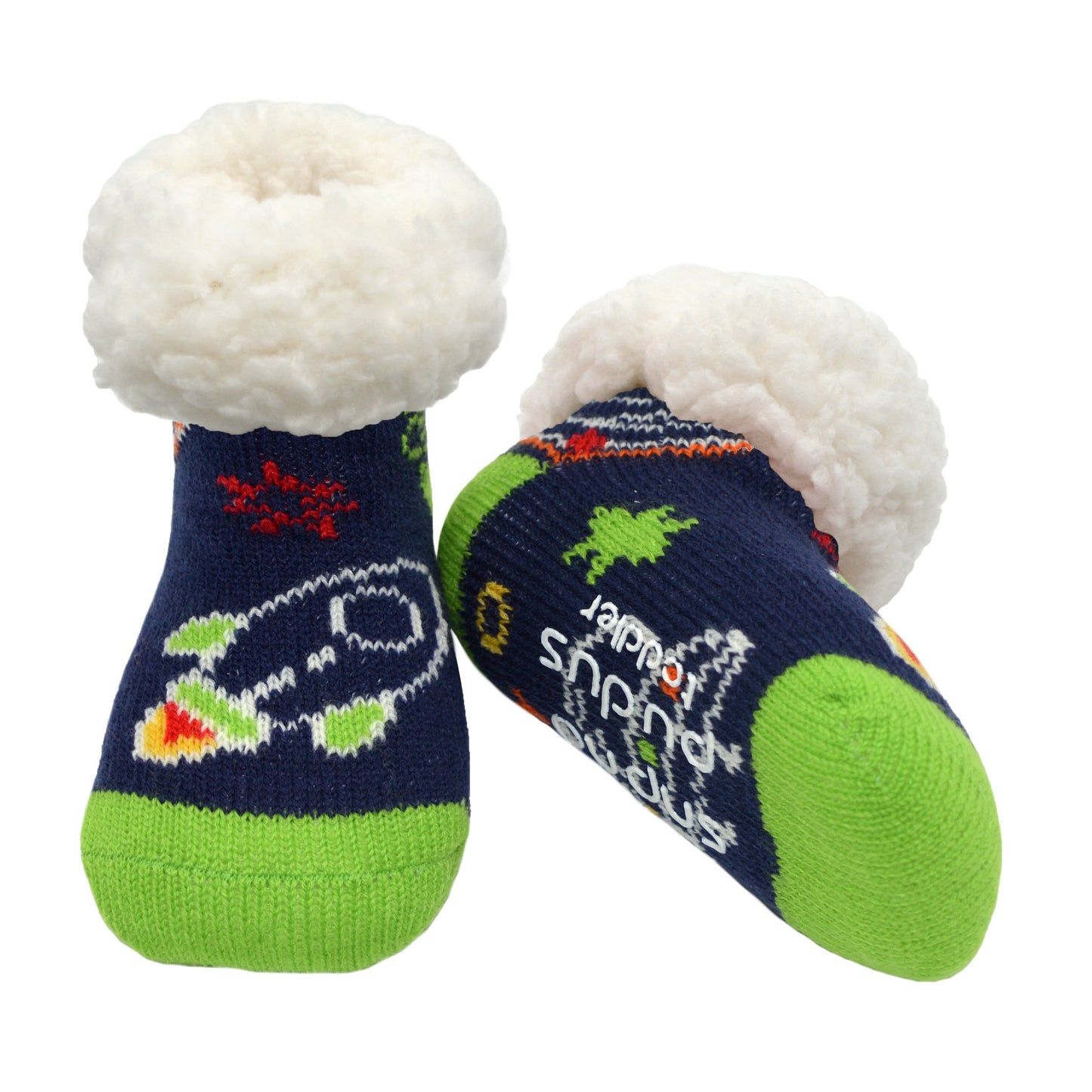 Toddler Classic Slipper Socks | Space Navy