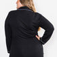 Korrah Pajama Shirt | Black