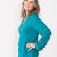 Korrah Pajama Shirt | Harbour Blue