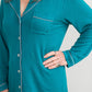Korrah Pajama Shirt | Harbour Blue