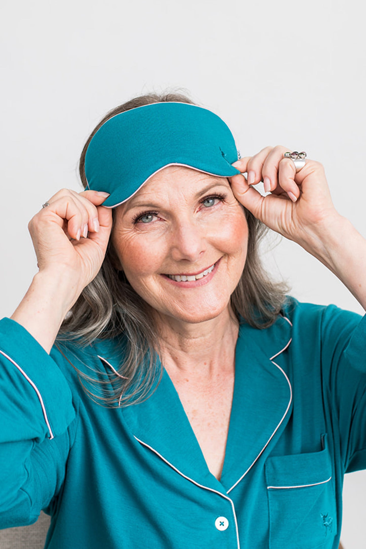 Eye Mask | Tonal Pudu | Harbour Blue
