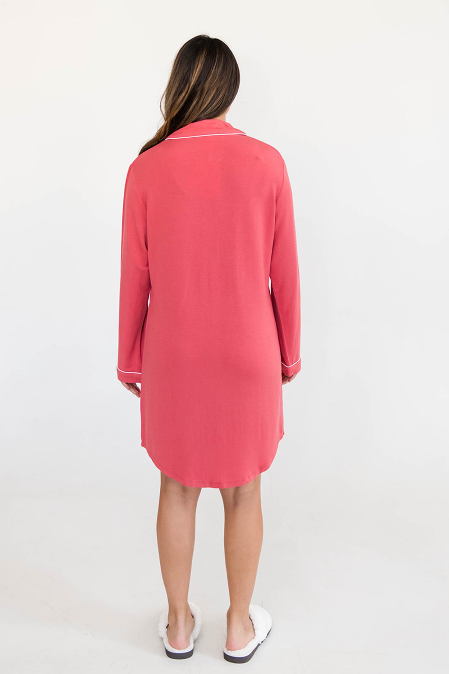 Gracie Sleep Shirt Dress | Petal