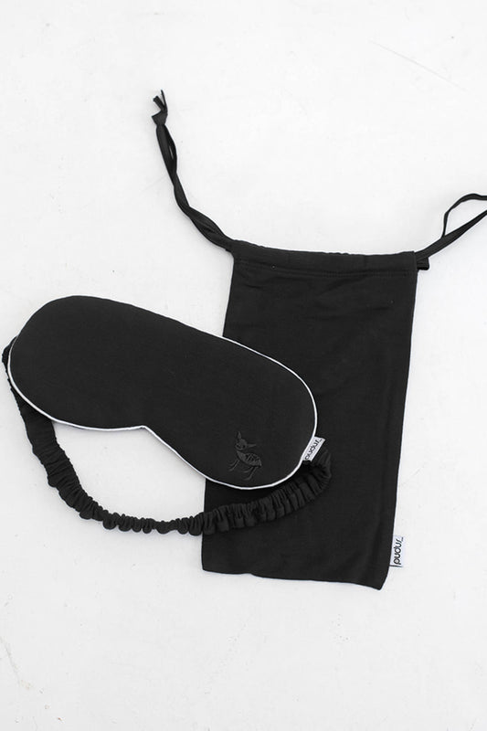 Jessie Eye Mask | Tonal Pudu | Black