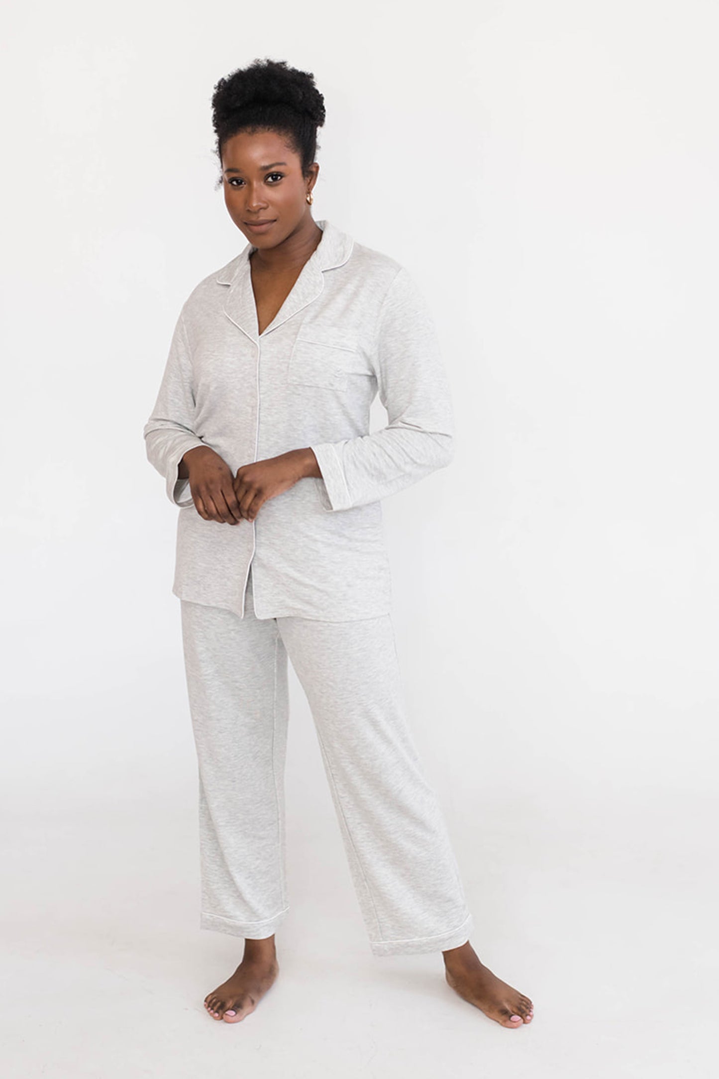 Korrah Pajama Pants | Pebble Grey