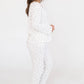 Sienna Narrow Leg Sleep Pant | Ivory Allover Print