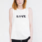 Amy Relaxed Crew Neck Sleep Tank | Ivory