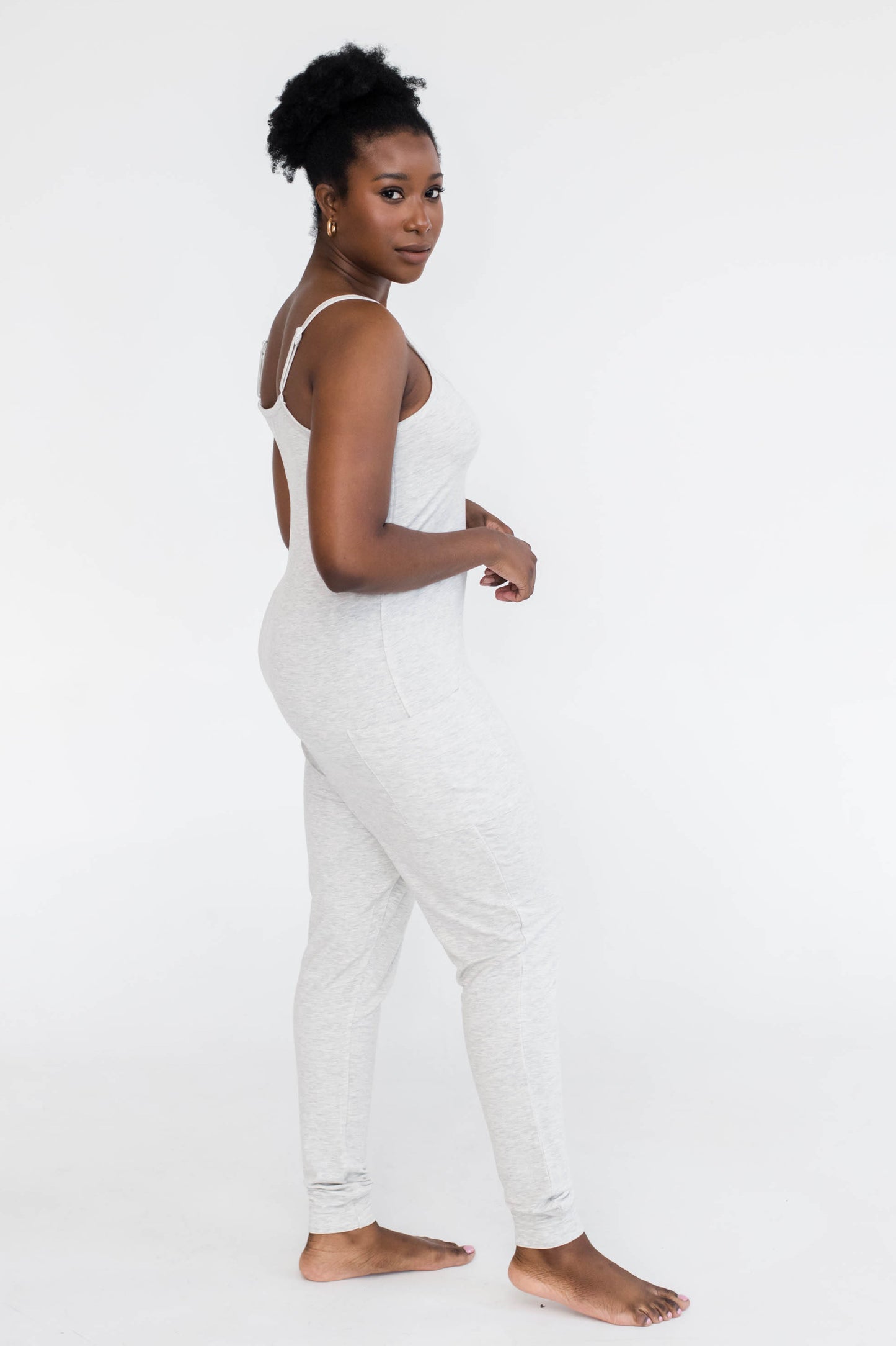 Harper Jumpsuit | Pebble Grey