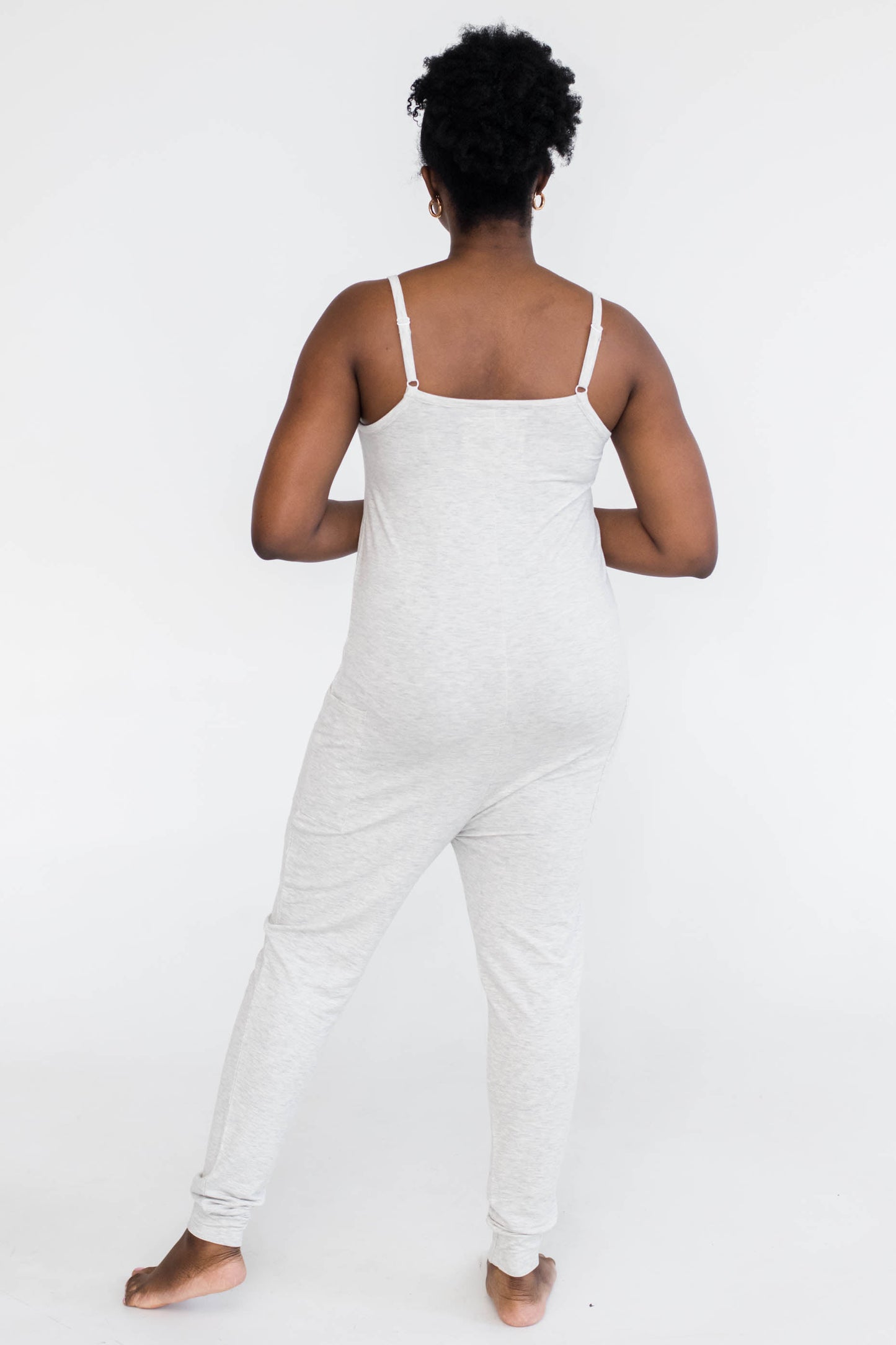 Harper Jumpsuit | Pebble Grey
