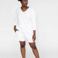 Masie Boyfriend Shorts | White