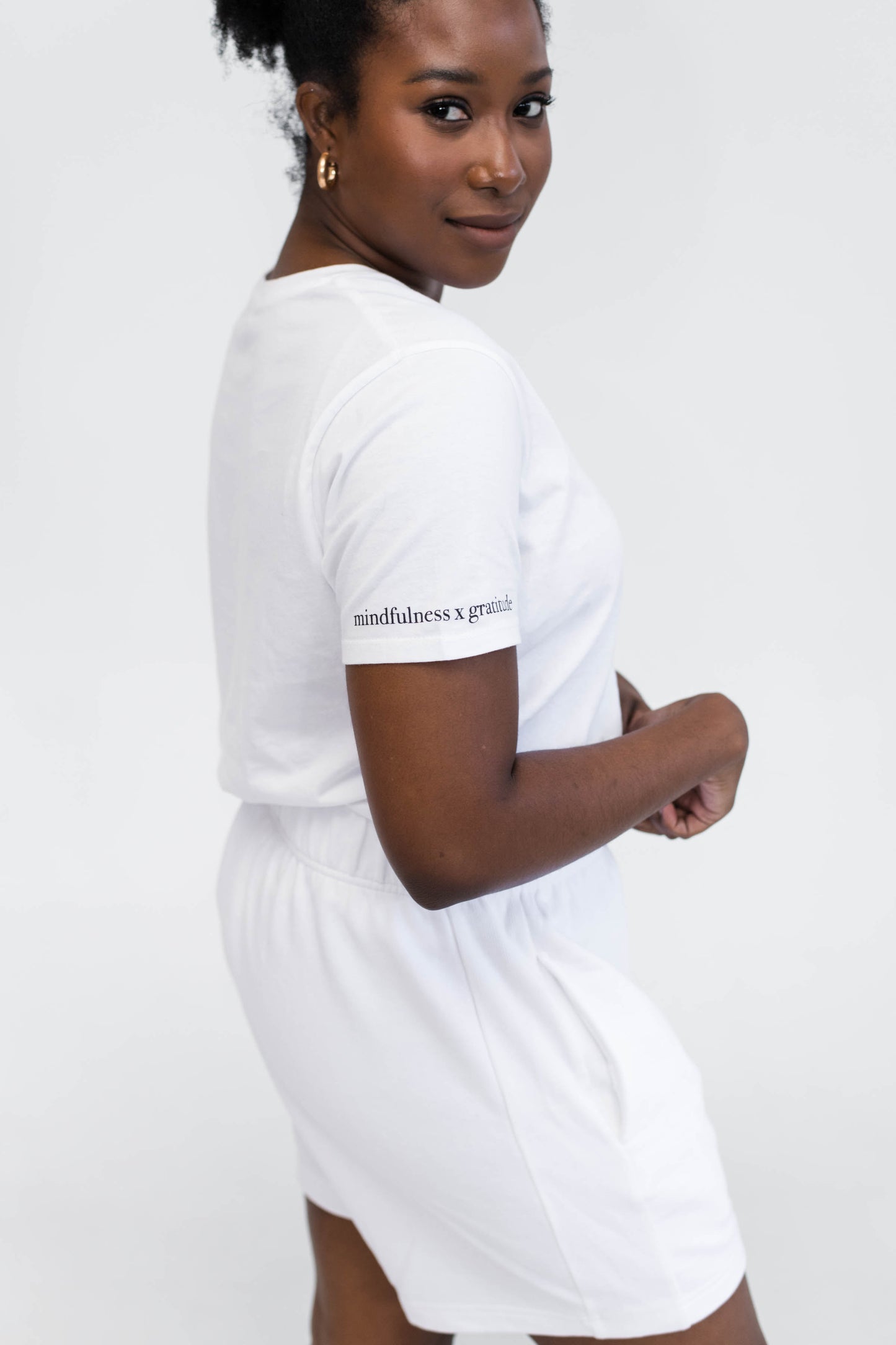 Masie Boyfriend Shorts | White
