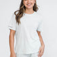 Lilac Classic T-Shirt | Mindfulness x Gratitude | Dew Drop