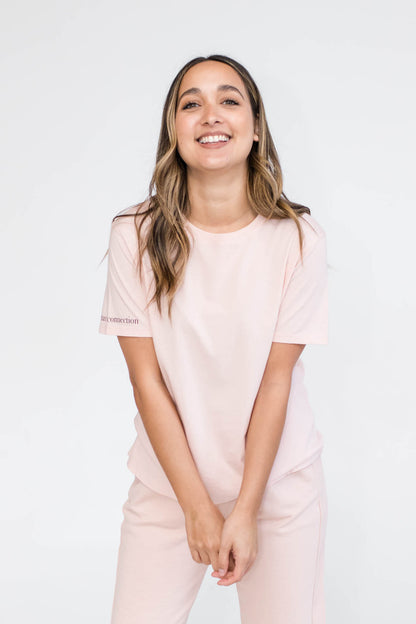 Lilac Classic T-Shirt | Human x Connection | Daydream Pink