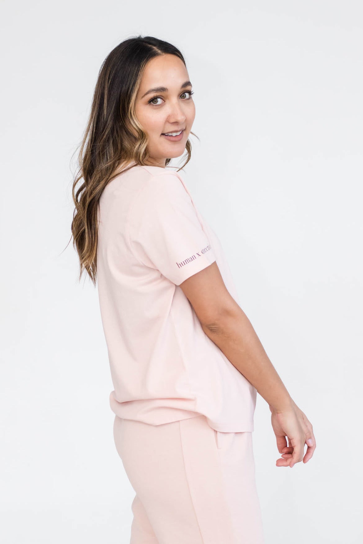 Lilac Classic T-Shirt | Human x Connection | Daydream Pink