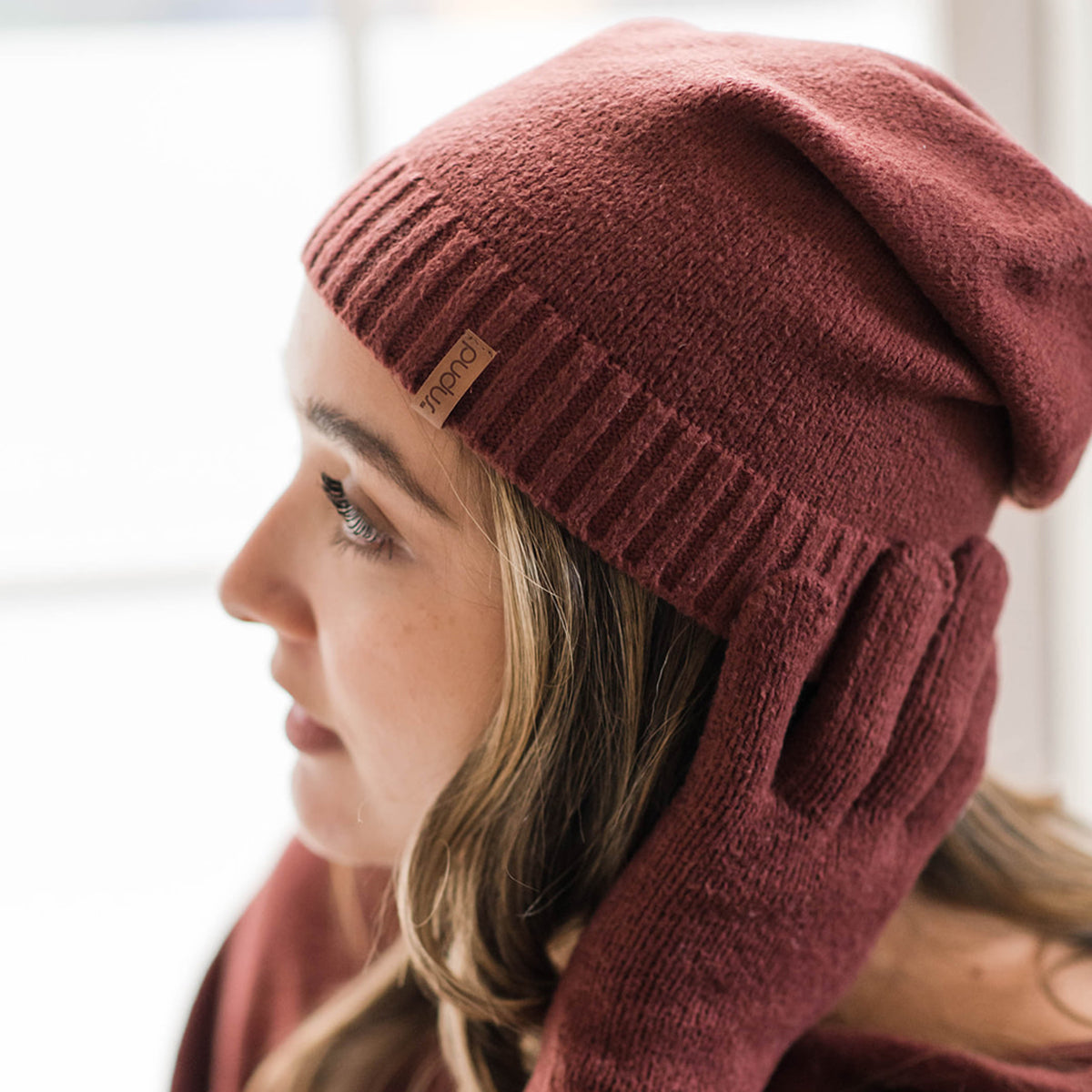 Marionberry Faux Cashmere Beanie