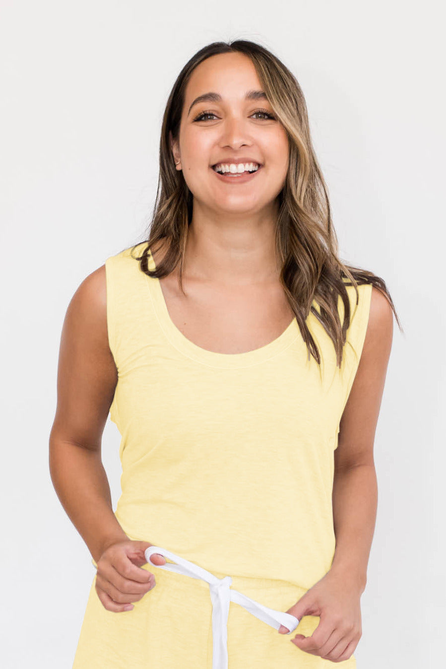 Ella Relaxed Tank Top | Chamomile