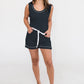 Everly Sleep Short | Gray Dawn