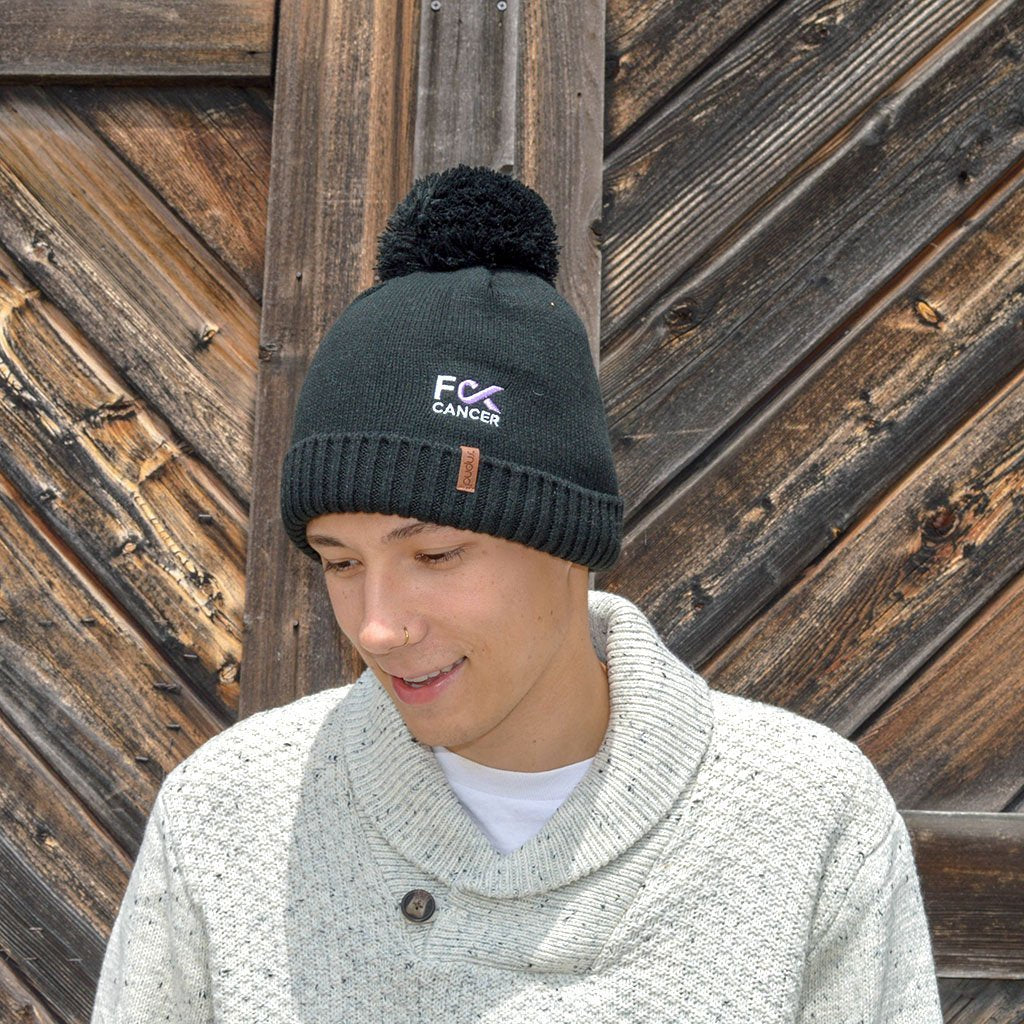 F Cancer x Pudus Beanie Hat | Black