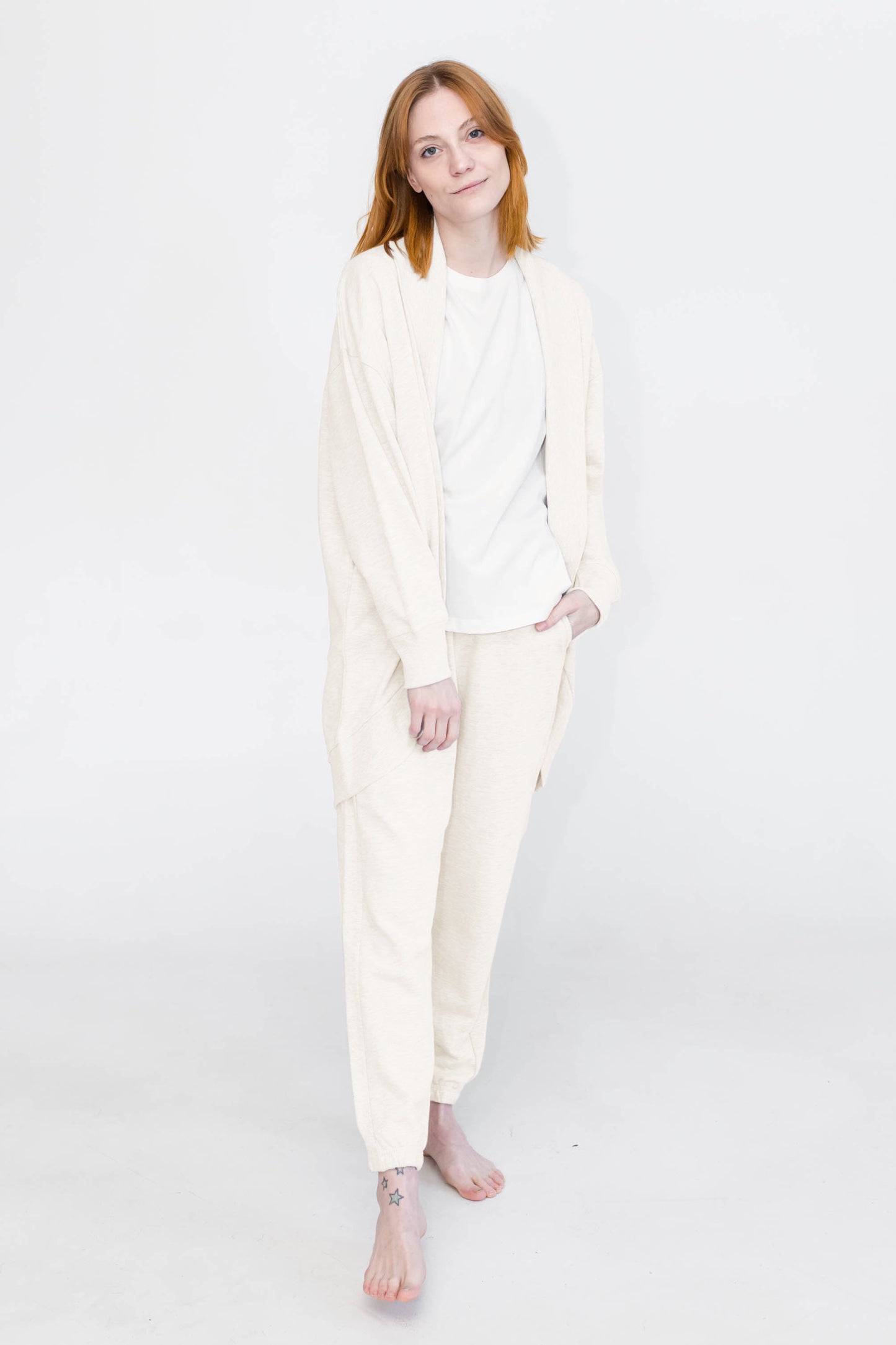 Florence Easy House Cardigan | Cloud