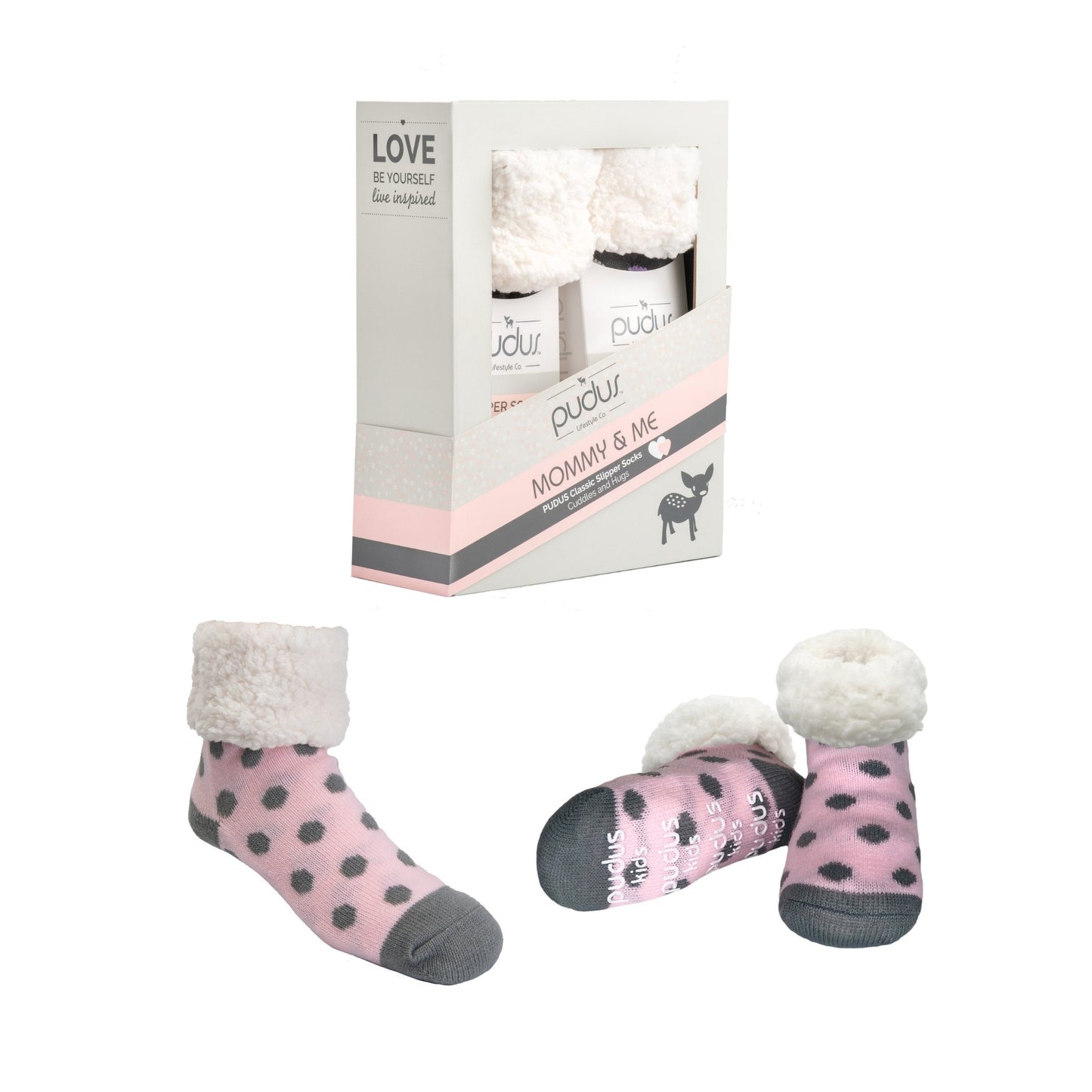 Gift Box - Mommy & Me | Polka Dot Pink Dogwood