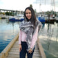 Blanket Scarf Stars | Grey