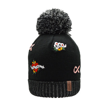 F Cancer x Pudus Beanie Hat | Multi Patch