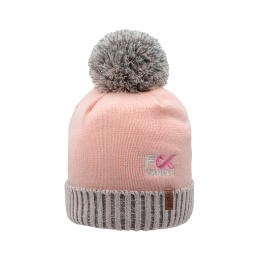 F Cancer x Pudus Beanie Hat | Pink