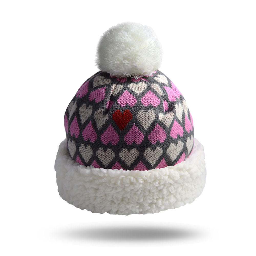 Winter Beanie | Heart Valentine