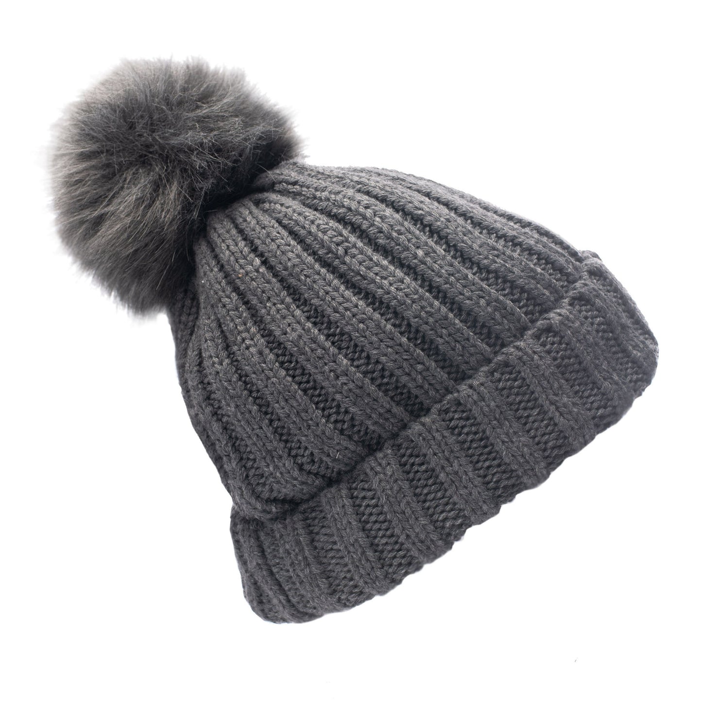 Beanie Winter Recycled Hat | Grey